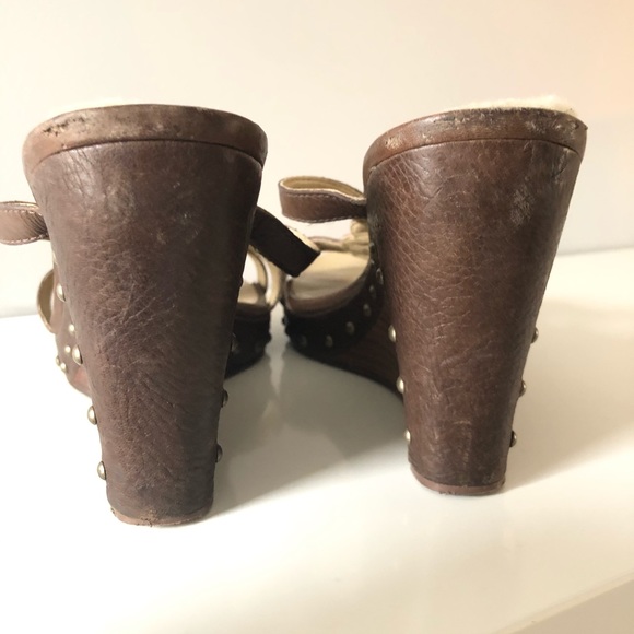 UGG Studded Wedge Sandal. EUC - Picture 5 of 5